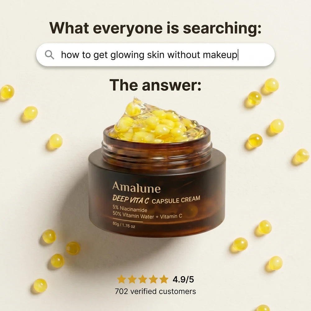 Vitamin C Glow Capsule Cream with Niacinamide