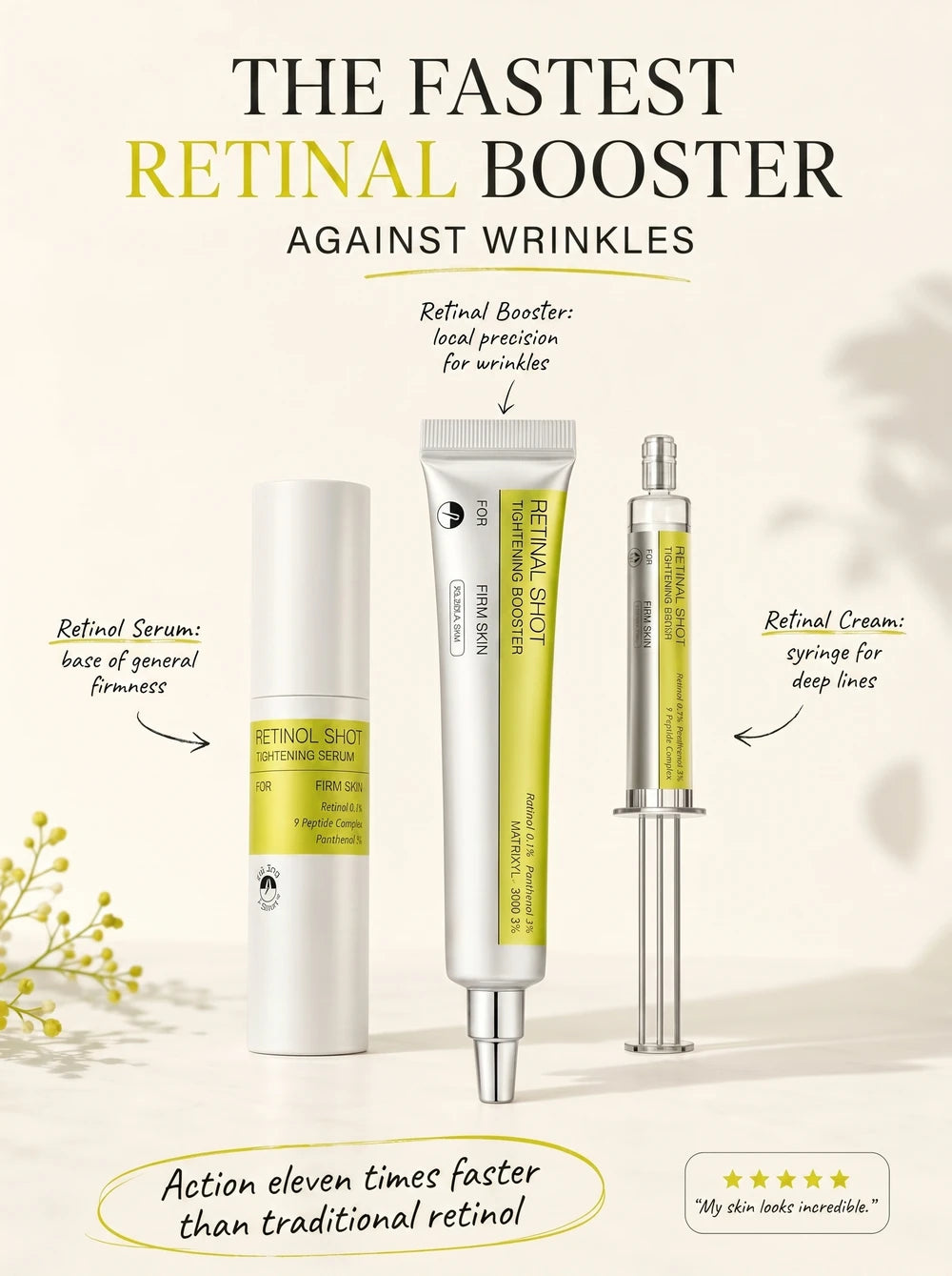 Antioxidant Retinol Smoothing Serum
